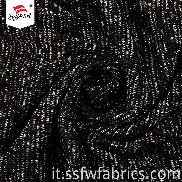 Luxury Silver Polyester Fabric Wholesale